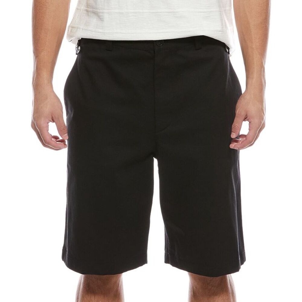 Theory Mens  Twill Short, Black